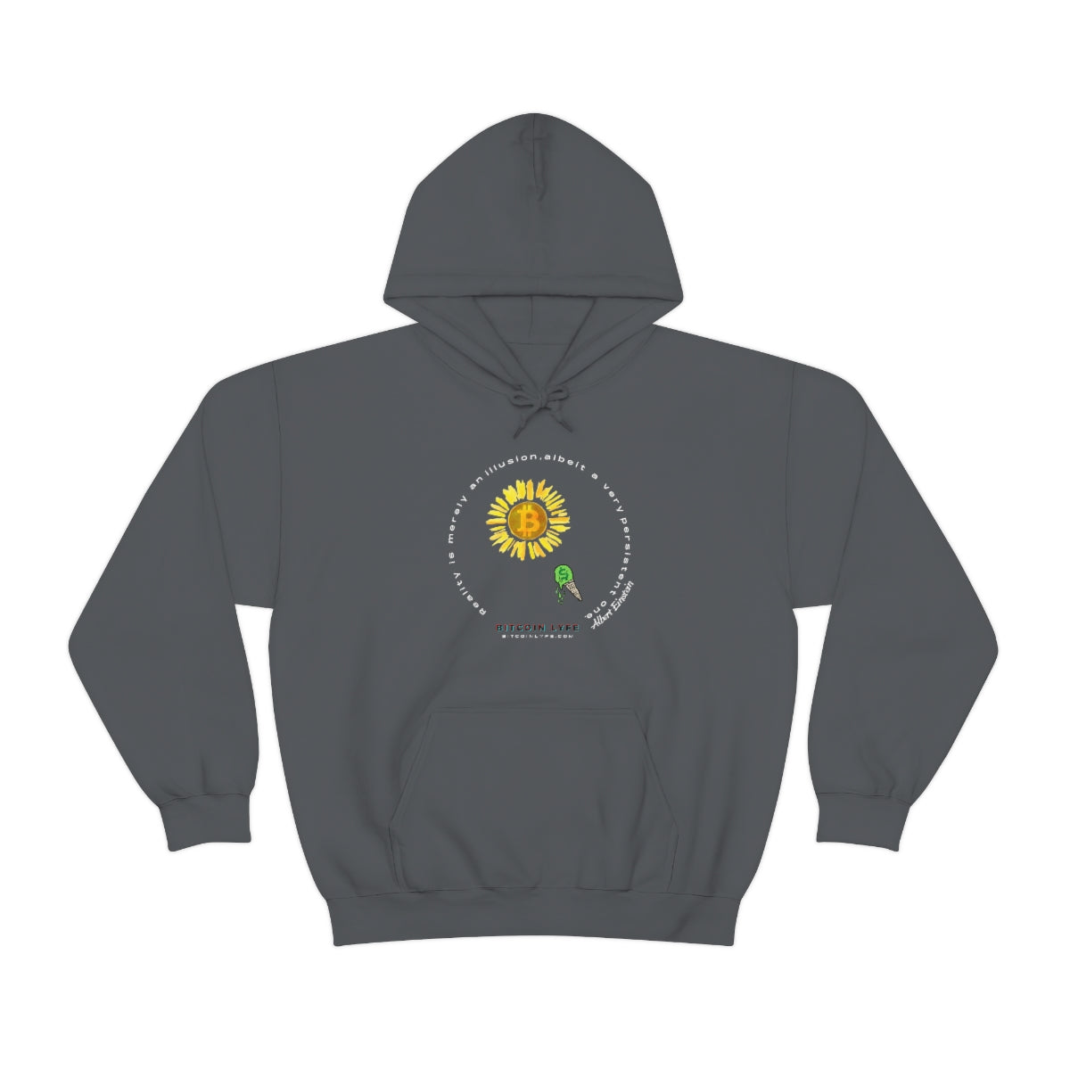 Reality Orange Pill Hooded Sweatshirt