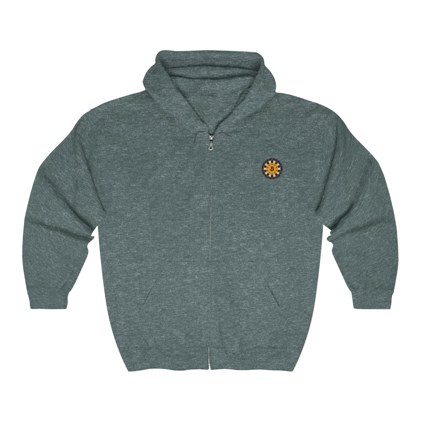 B Marks the Spot Heavy Blend™ Full Zip Hooded Sweatshirt
