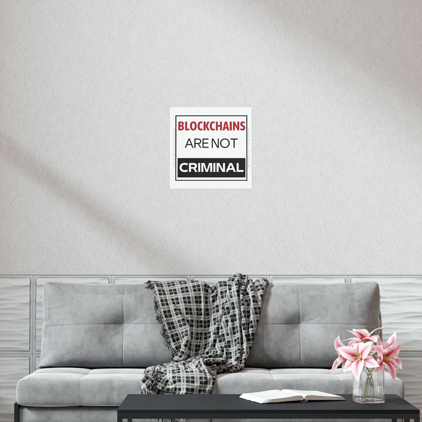 Blockchains are Not Criminal Poster