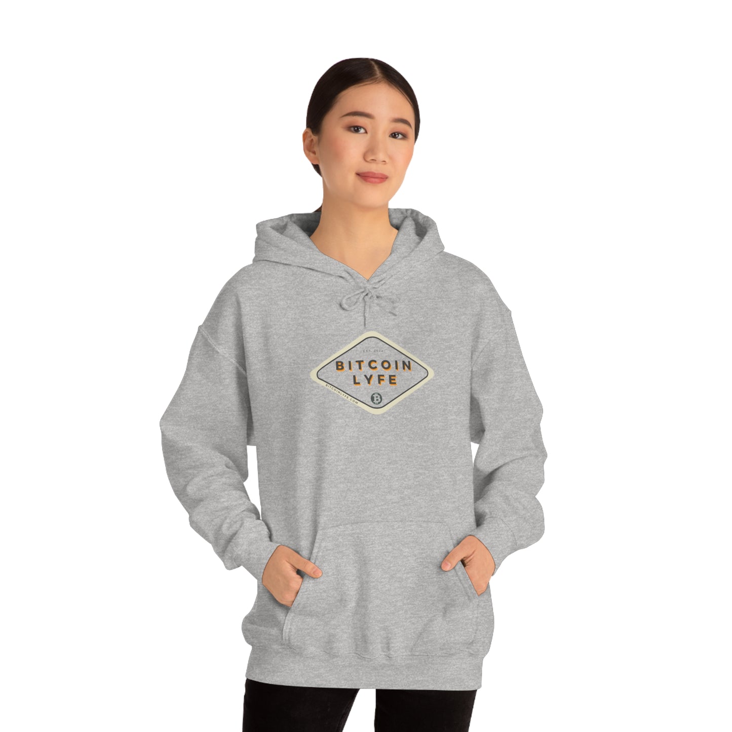 Bitcoin LYFE (Transparent) Hoodie