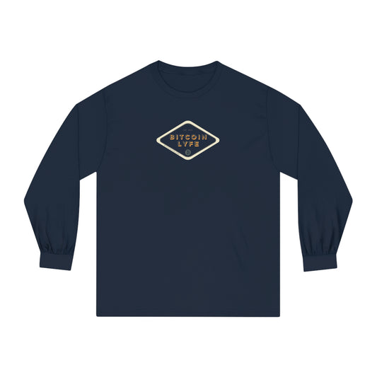 Bitcoin LYFE (Transparent) Long Sleeve T-Shirt