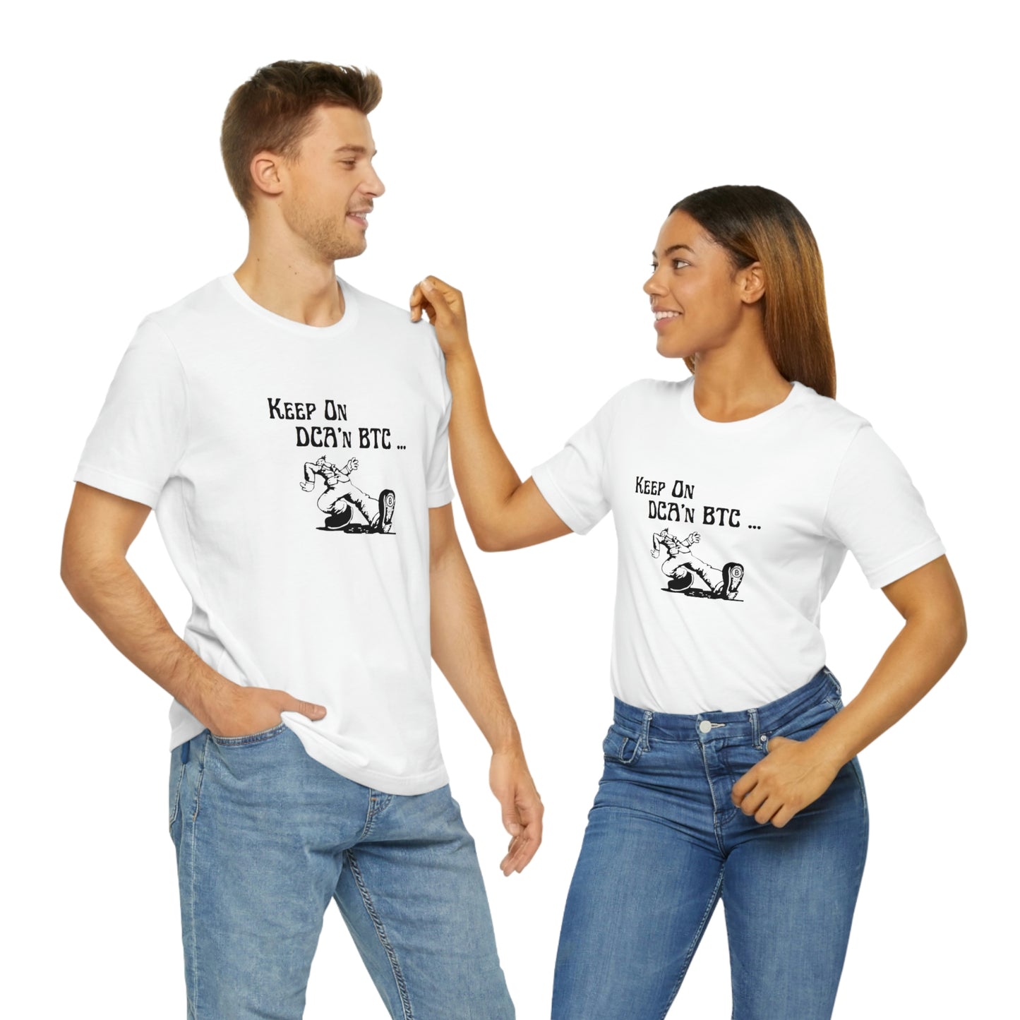 Keep On DCA'n BTC T-Shirt, Light