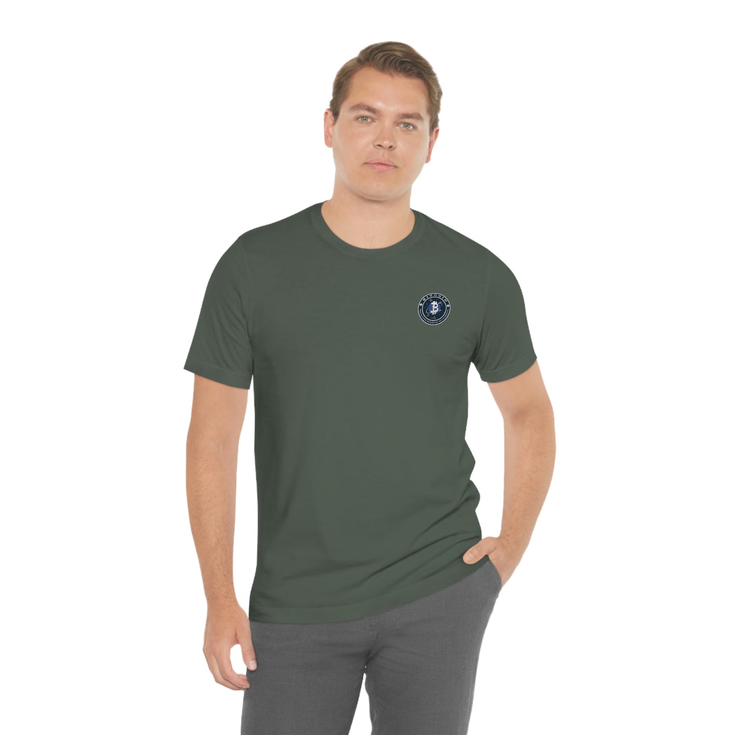Brotection Short Sleeve T-Shirt (Upper Left Subtle)