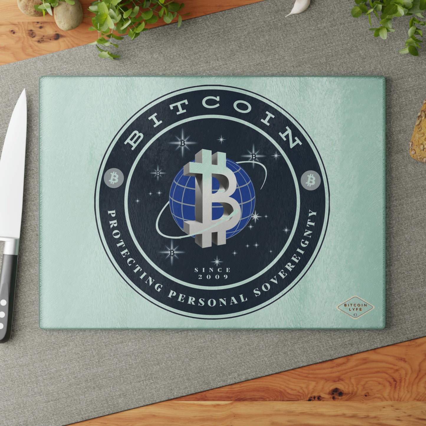 Brotection Glass Cutting Board