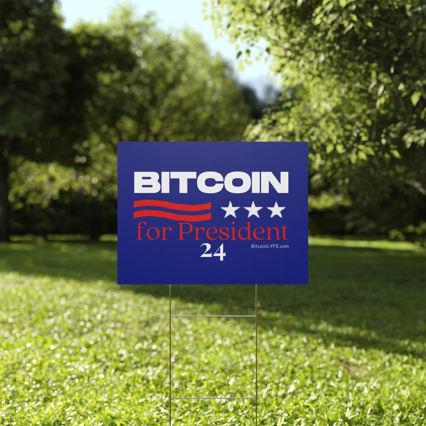 Vote - Bitbush Plastic Yard Sign