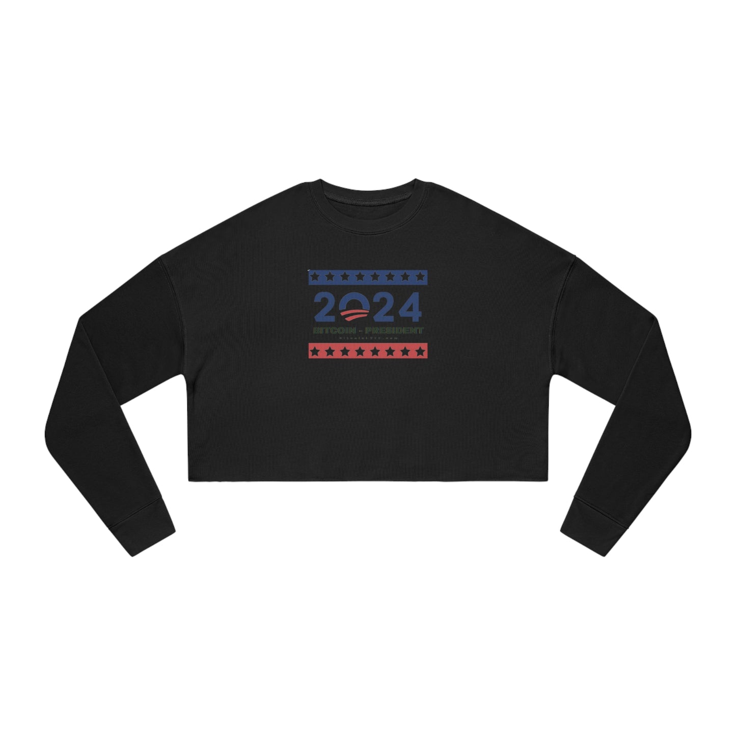 Vote - Biten Women's Cropped Sweatshirt