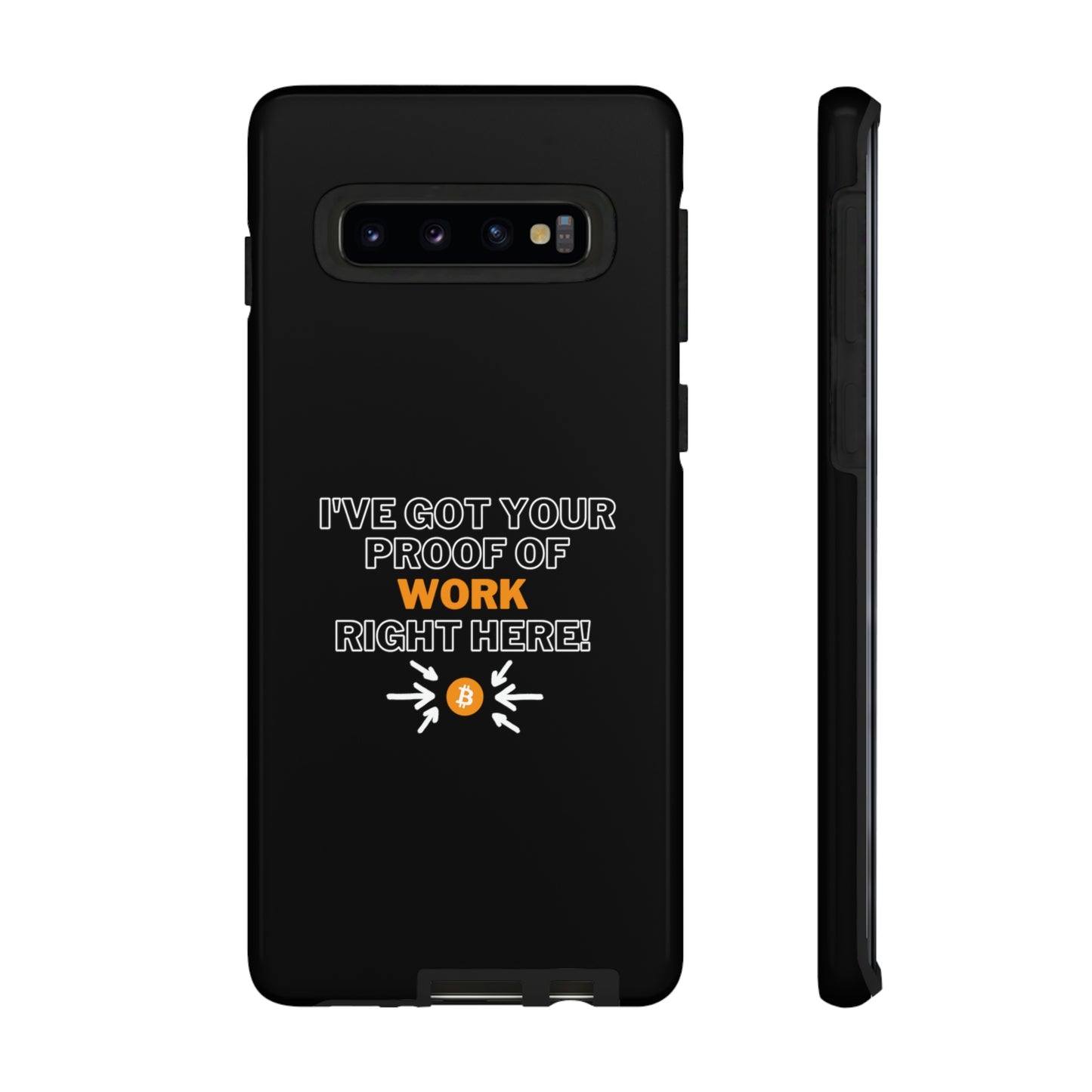 Tough Phone Case - BTC Proof Right Here #1