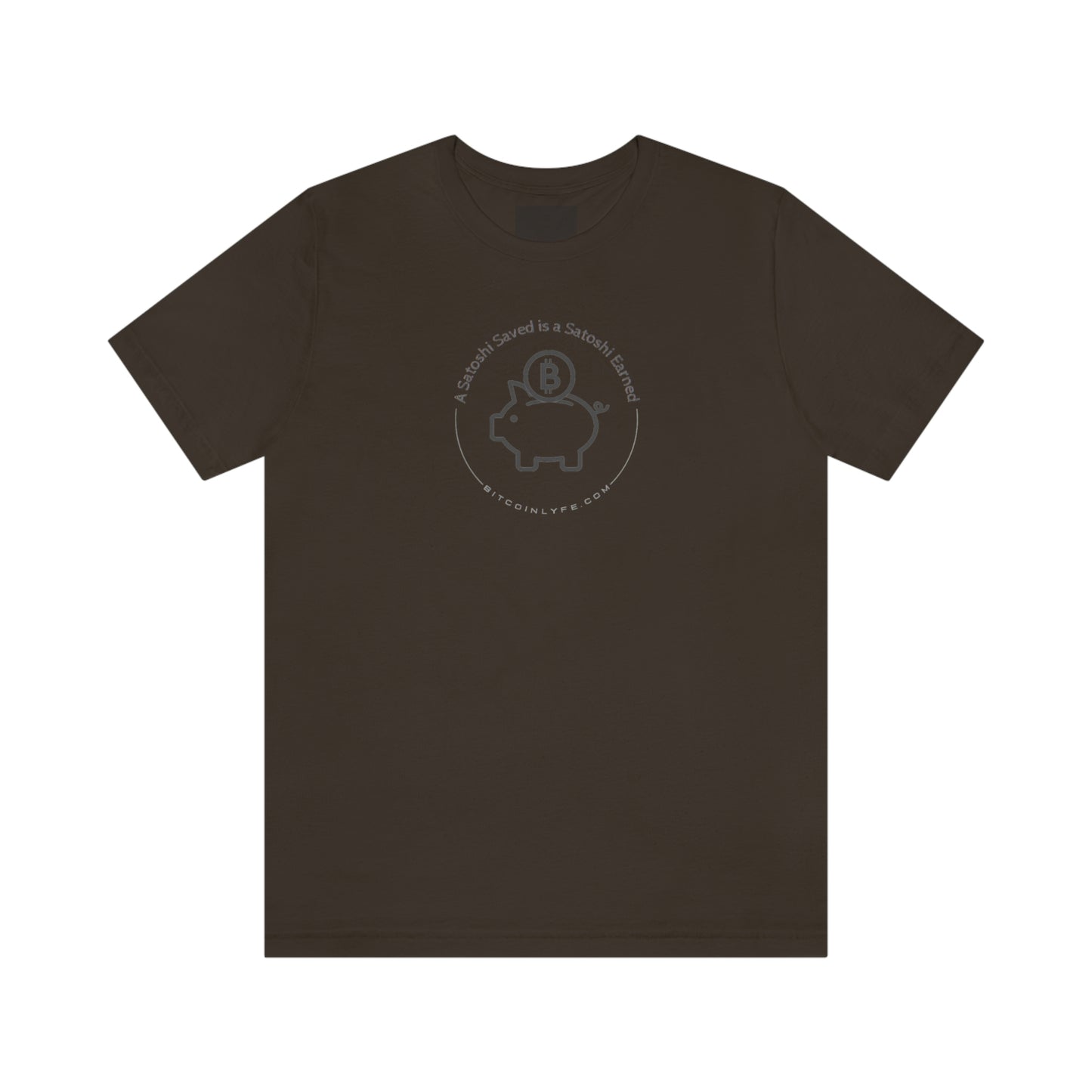 Bitcoin LYFE Satoshi Saved T-Shirt