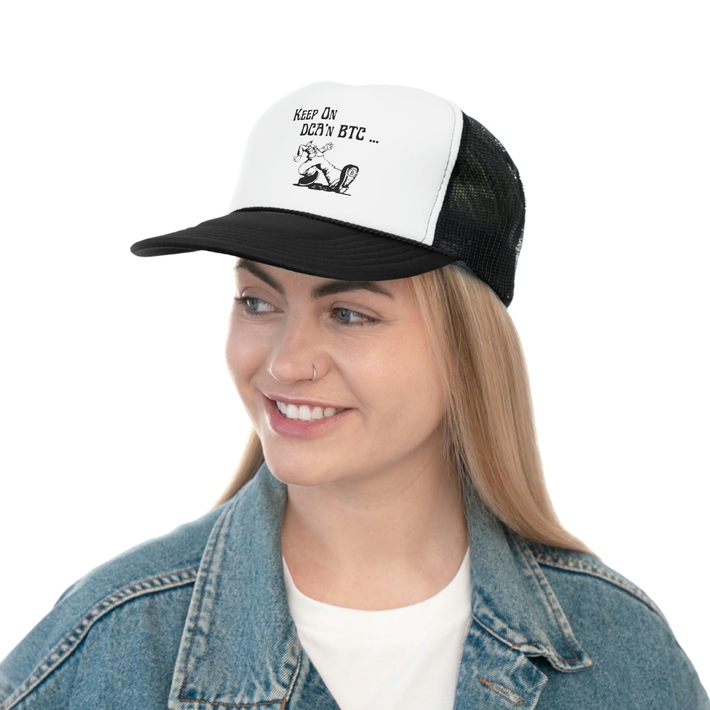 Keep On DCA'n BTC Trucker Caps