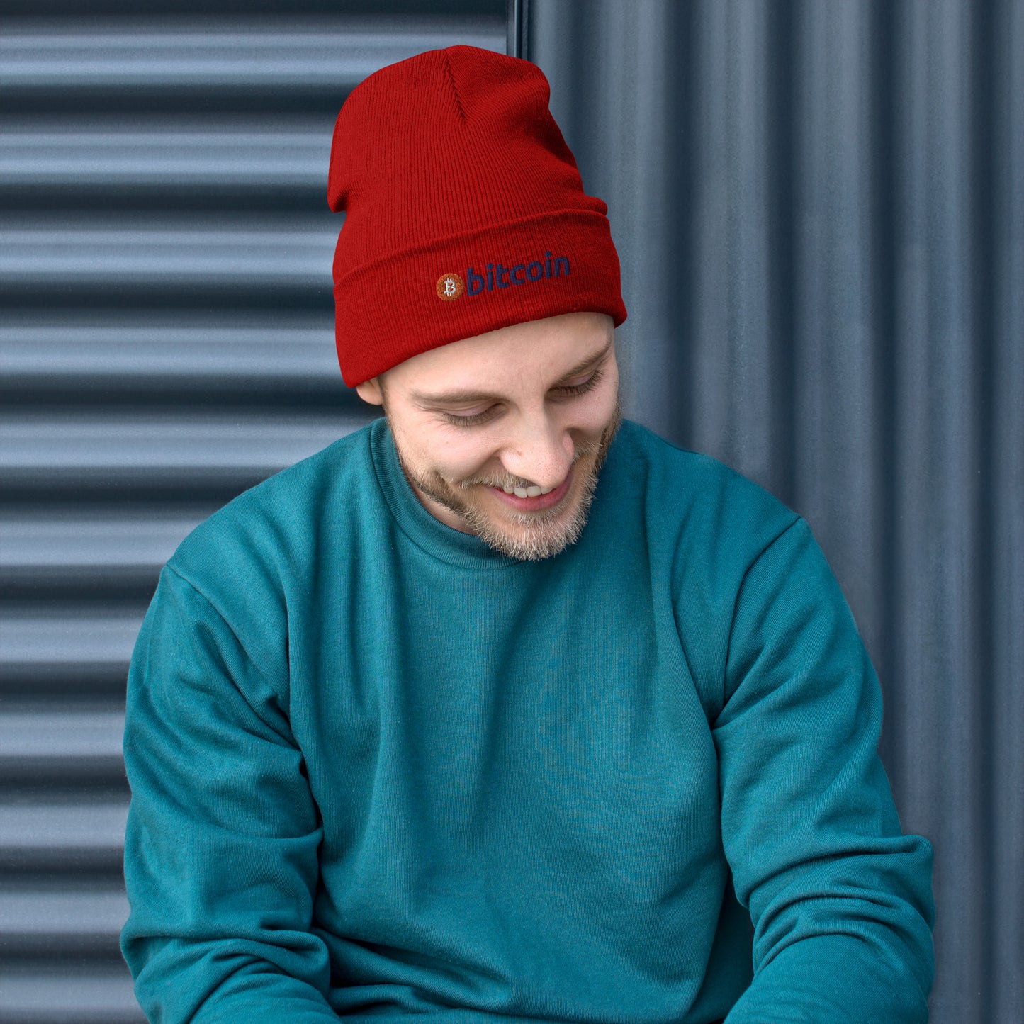Embroidered BTC1 Beanie