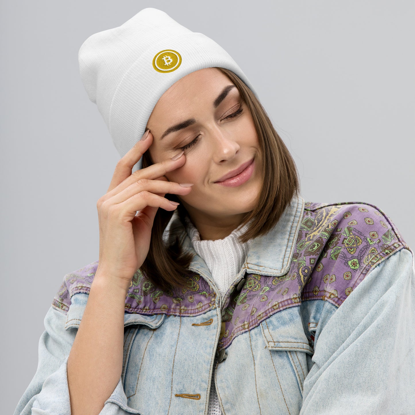 Embroidered BTC5 Beanie
