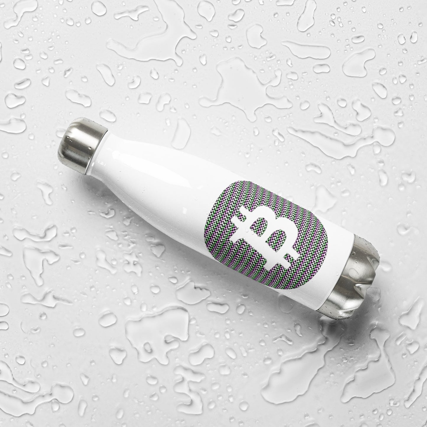 Stainless Steel Bitcoin Water Bottle BTC6