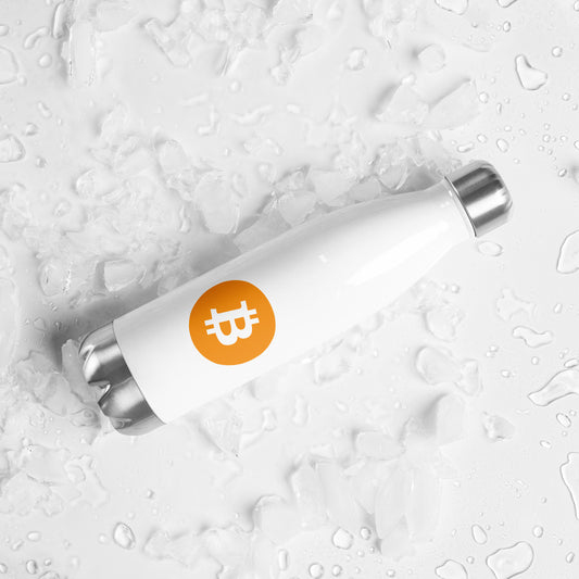 Stainless Steel Bitcoin Water Bottle BTC2