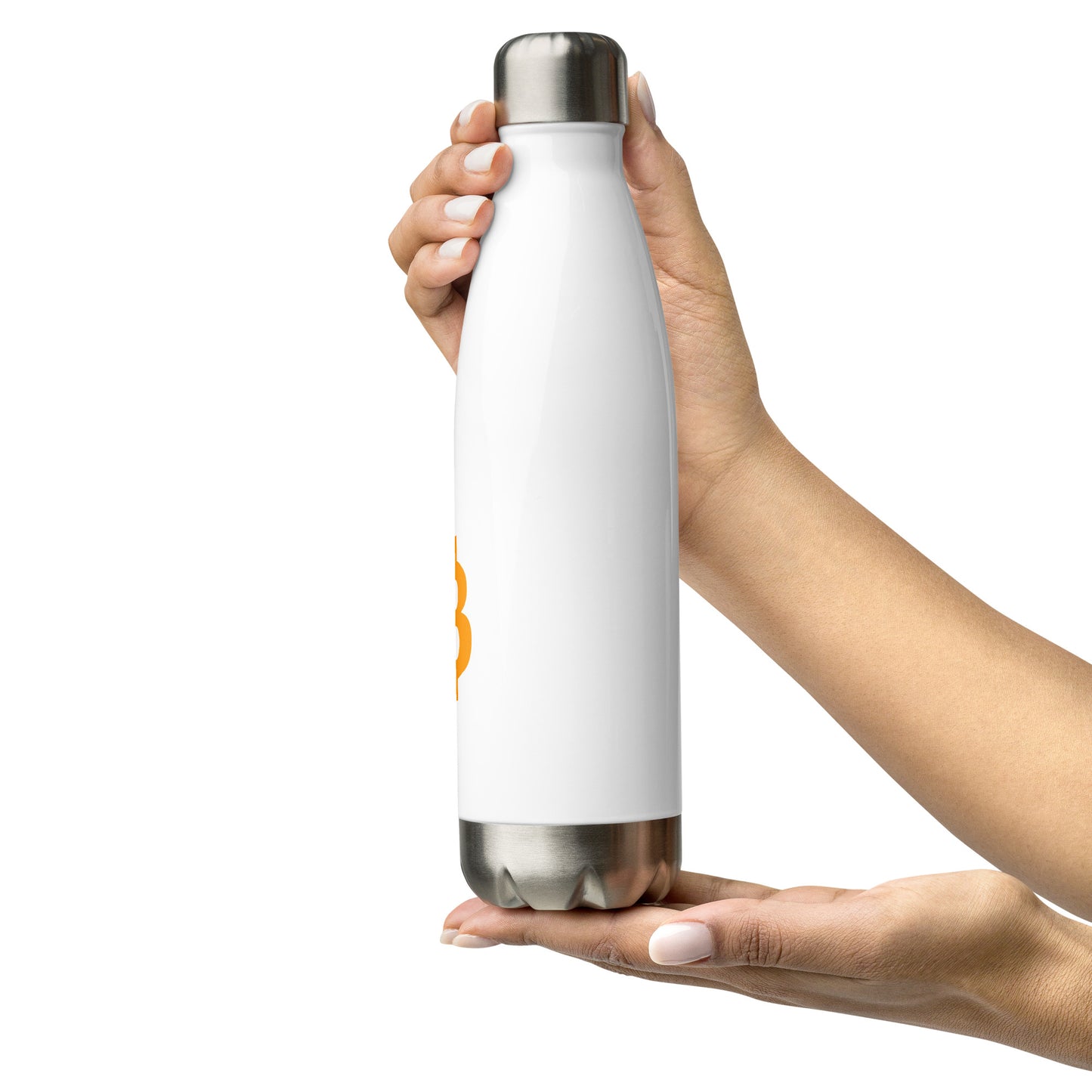 Stainless Steel Bitcoin Water Bottle BTC3