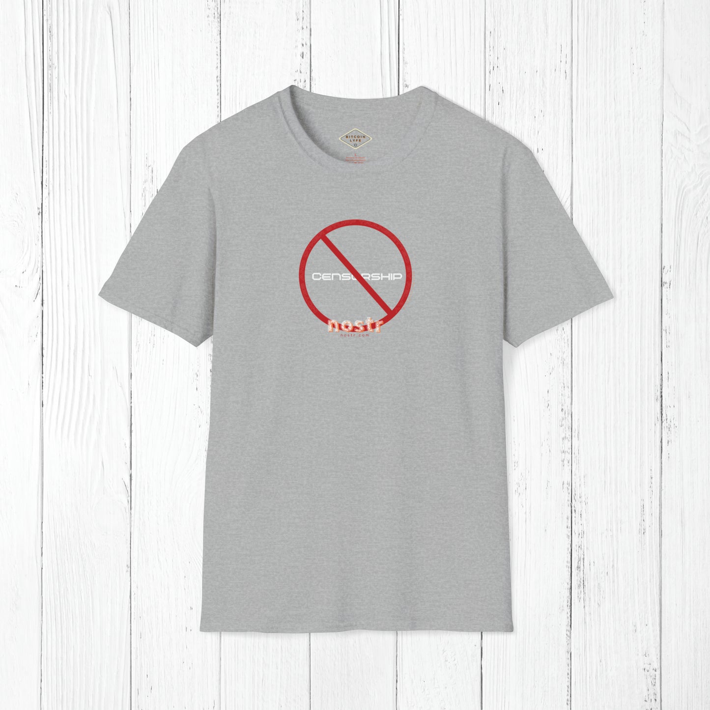 nostr Anti-Censorship, T-Shirt