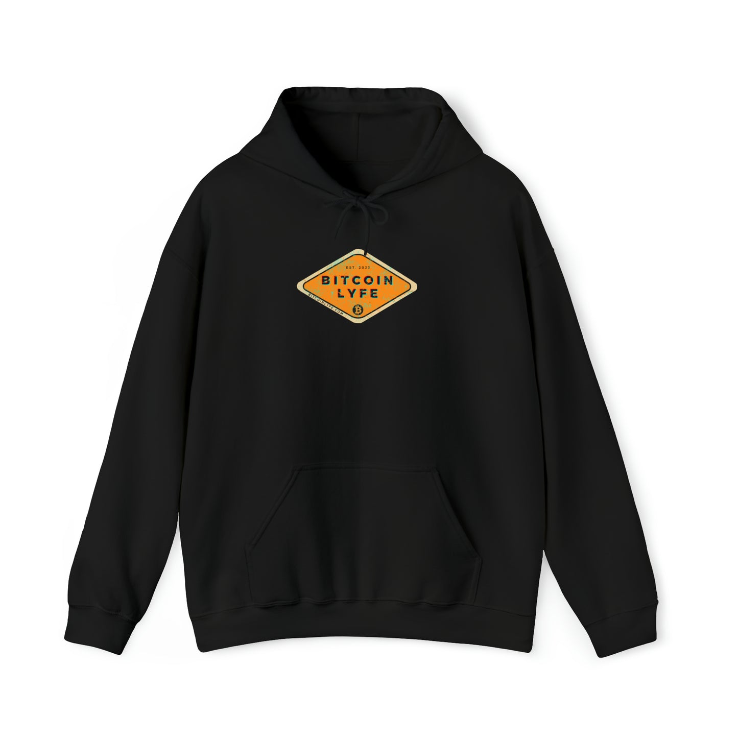 Distressed Bitcoin LYFE Hoodie