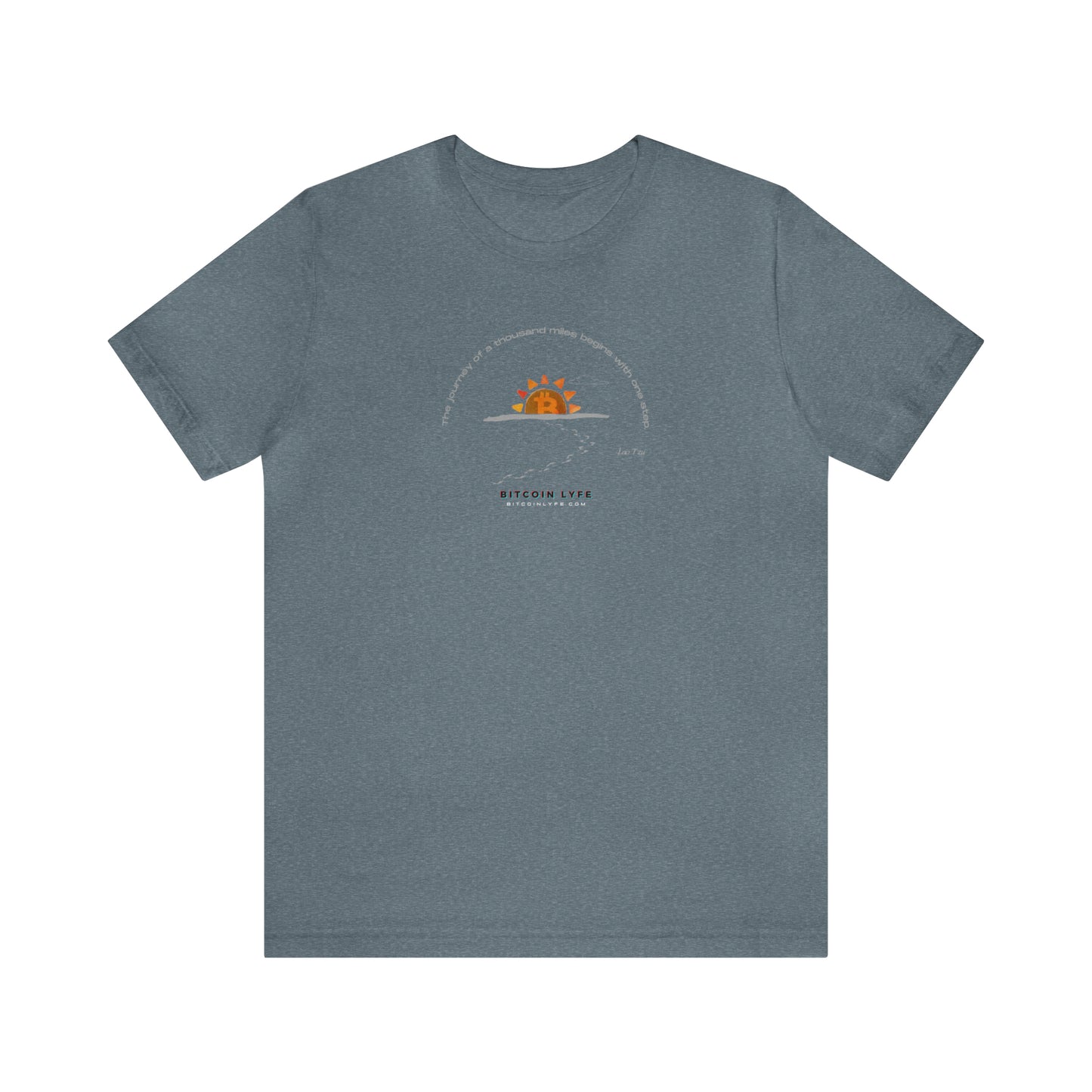 Steps Orange Pill Tee