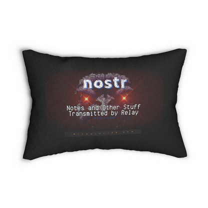 nostr Nostrich Matrix, Lumbar Pillow