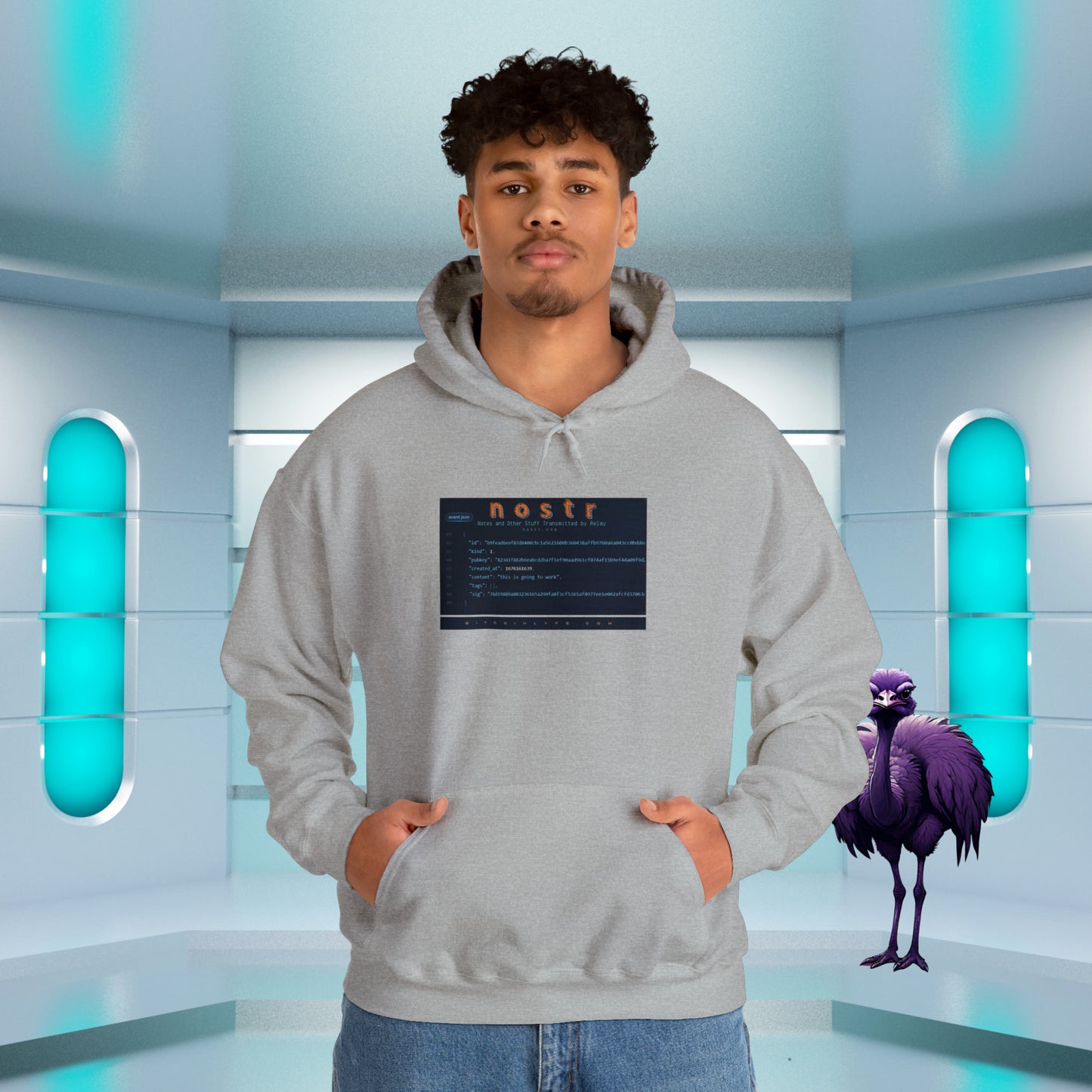 nostr is Going to Work, Hoodie