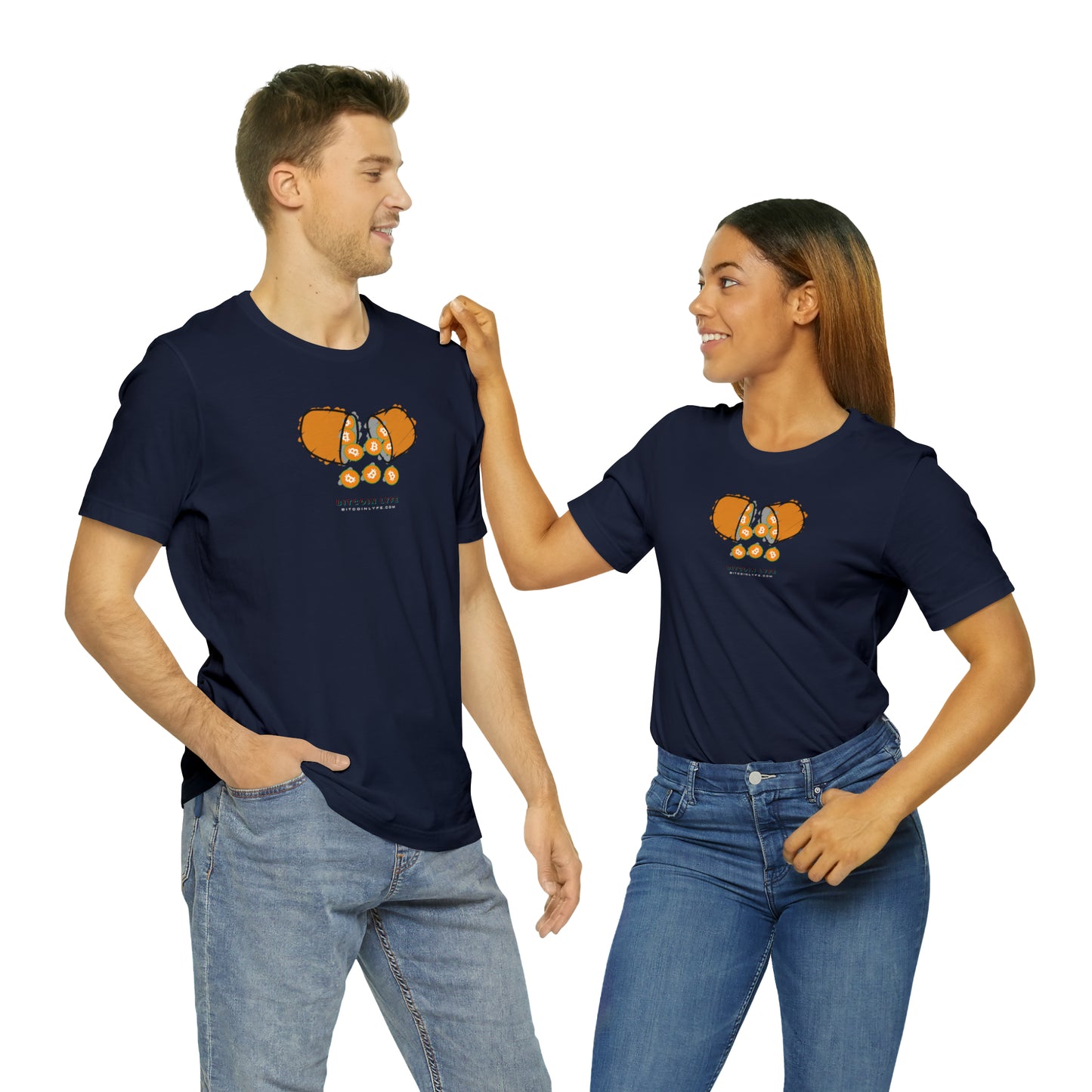 Bitcoin LYFE Orange Pill Tee