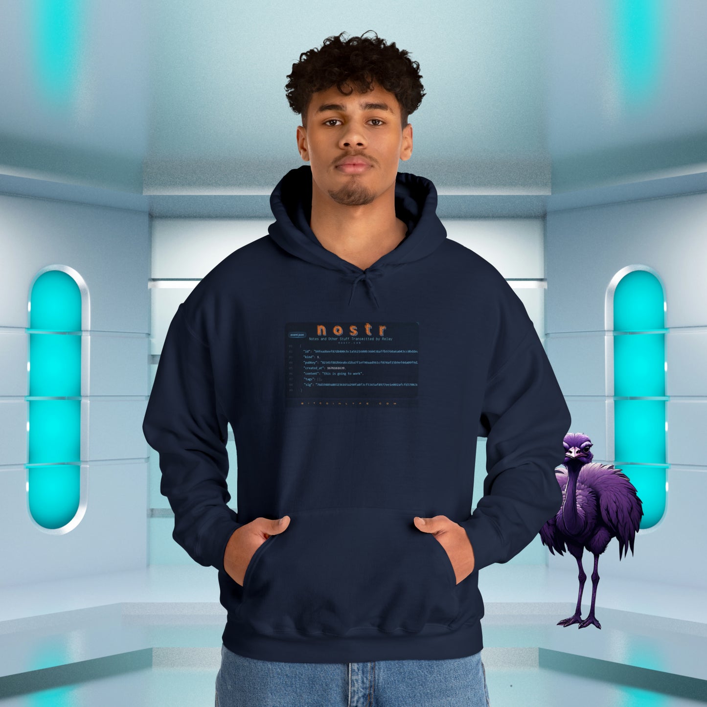 nostr is Going to Work, Hoodie