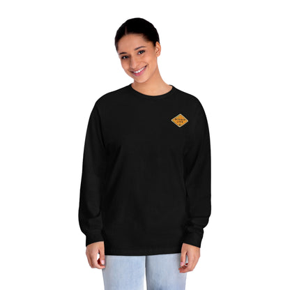 Distressed Bitcoin LYFE Long Sleeve T-Shirt