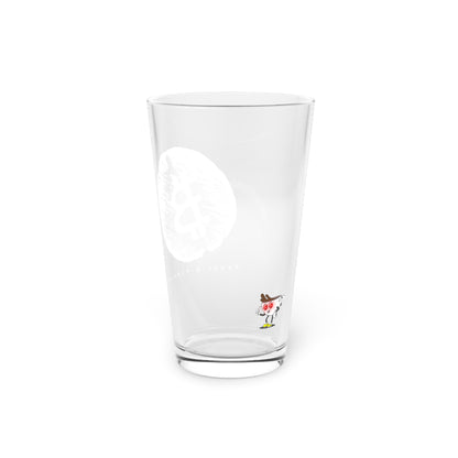 Proof-O-Perk B-Bean Pint Glass