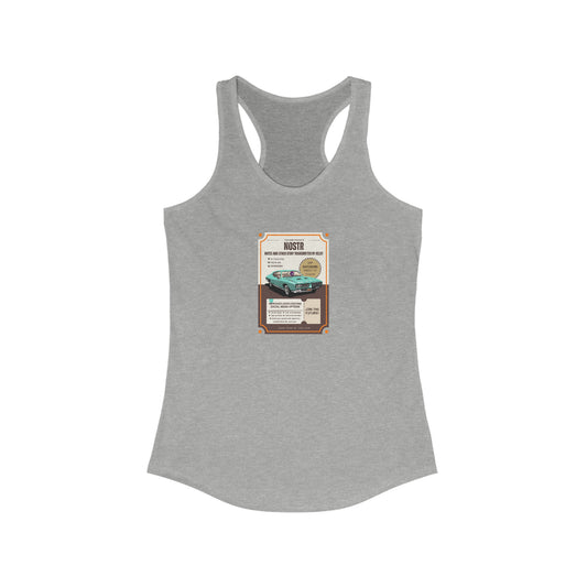 nostr Future - Classic, Racerback Tank