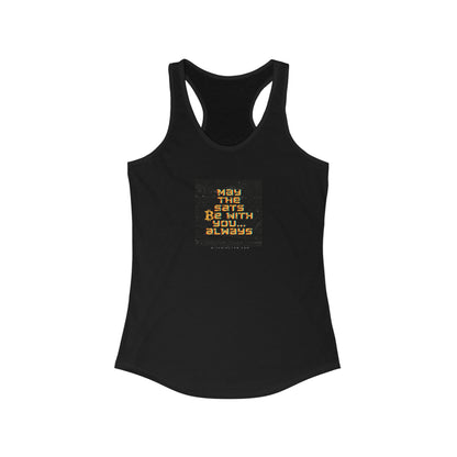 May the Sats be with You Racerback Tank