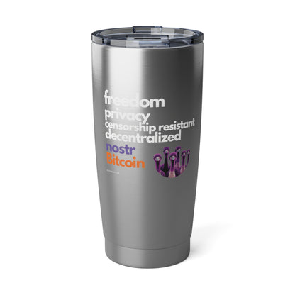 nostr Freedom, 20oz Tumbler