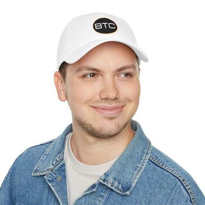 Bitcoin Oval #1 Low Profile Baseball Cap