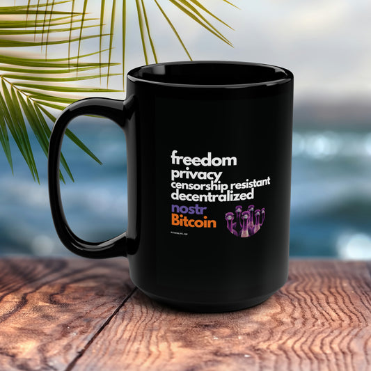 nostr Freedom, 15oz Mug