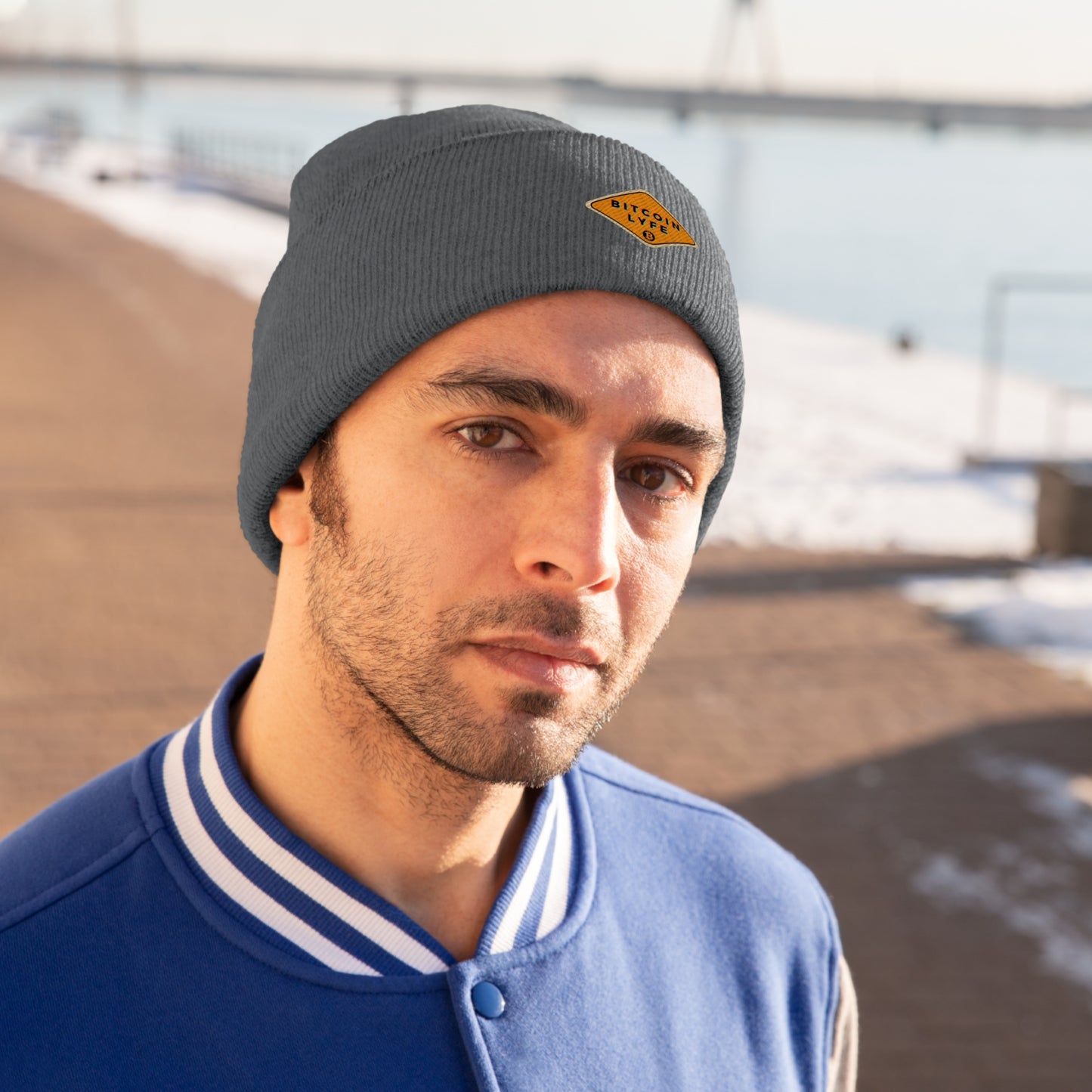 Bitcoin LYFE Knit Beanie