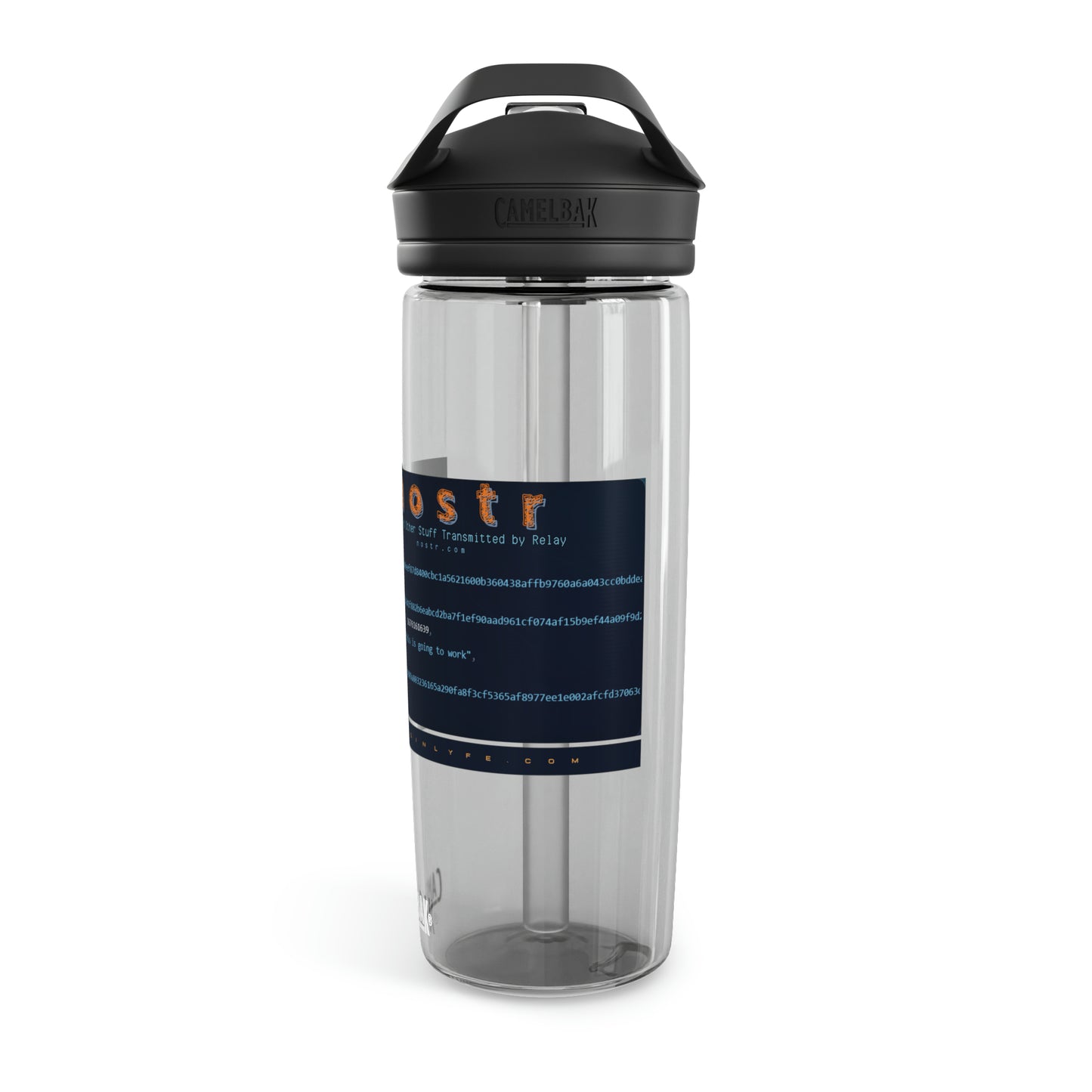 nostr is Going to Work, CamelBak Eddy® Water Bottle, 20oz\25oz