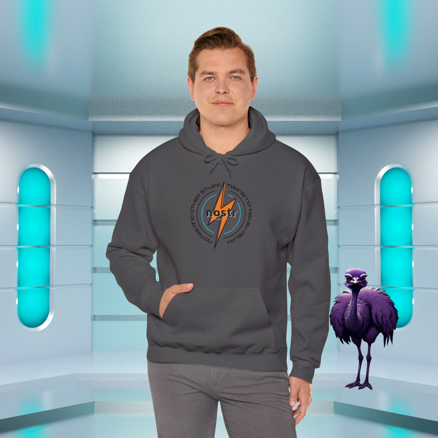 nostr Big Zap, Hoodie