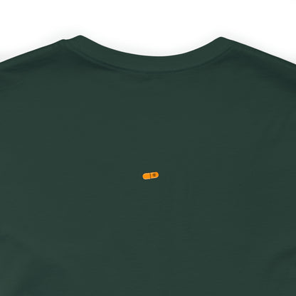 Lever Orange Pill Tee  -  Front+Back Print