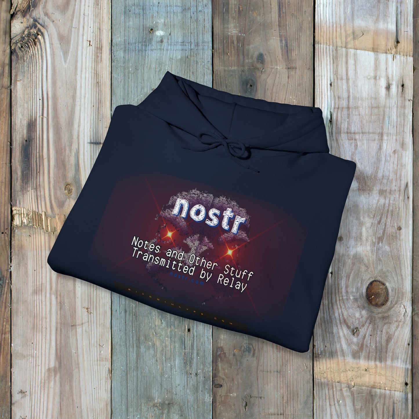 nostr Nostrich Matrix, Hoodie