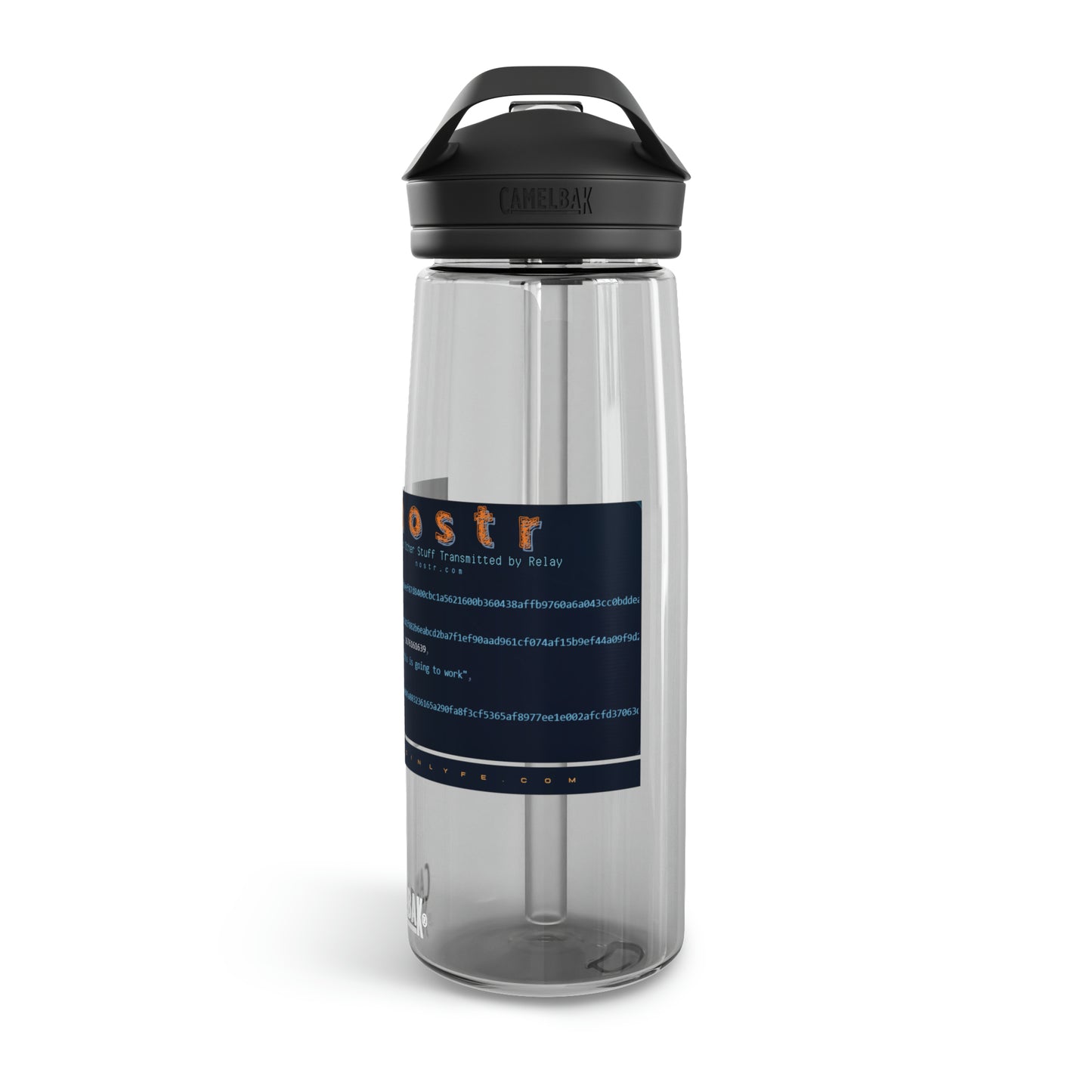 nostr is Going to Work, CamelBak Eddy® Water Bottle, 20oz\25oz