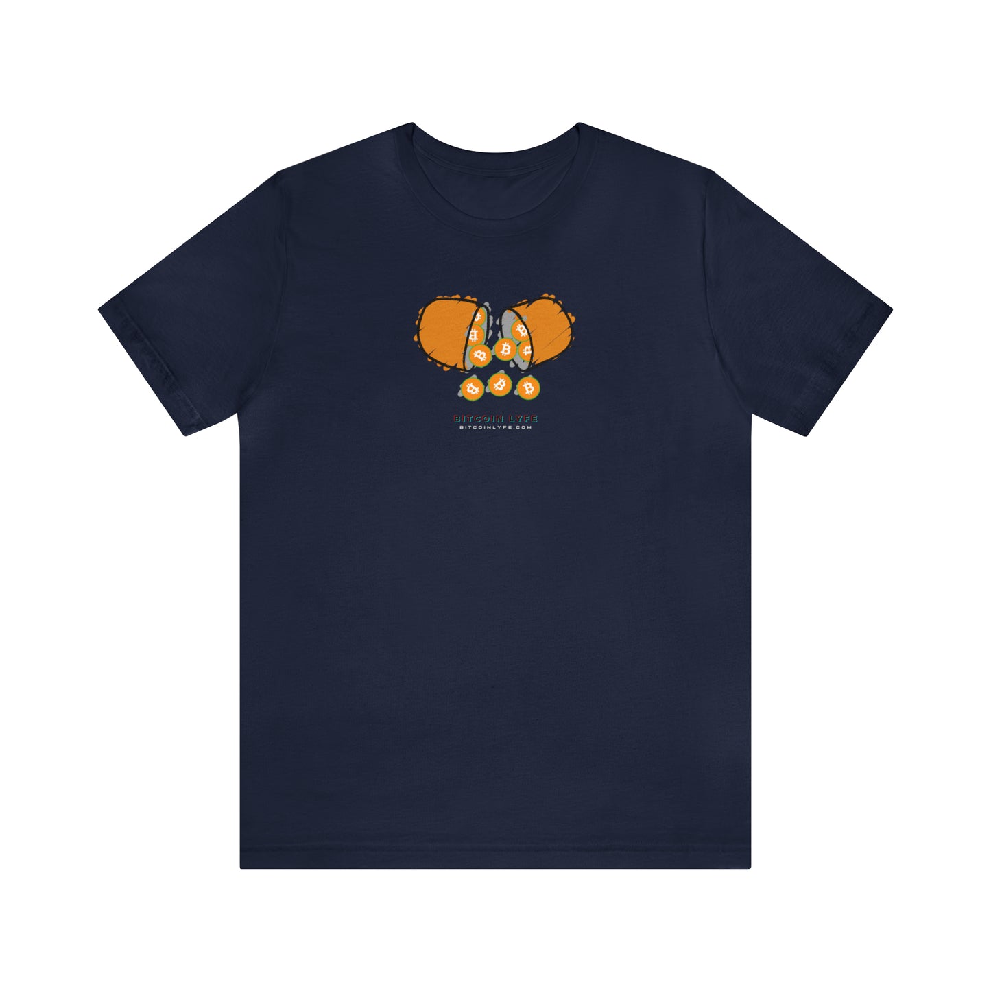 Bitcoin LYFE Orange Pill Tee