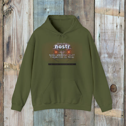 nostr Nostrich Matrix, Hoodie