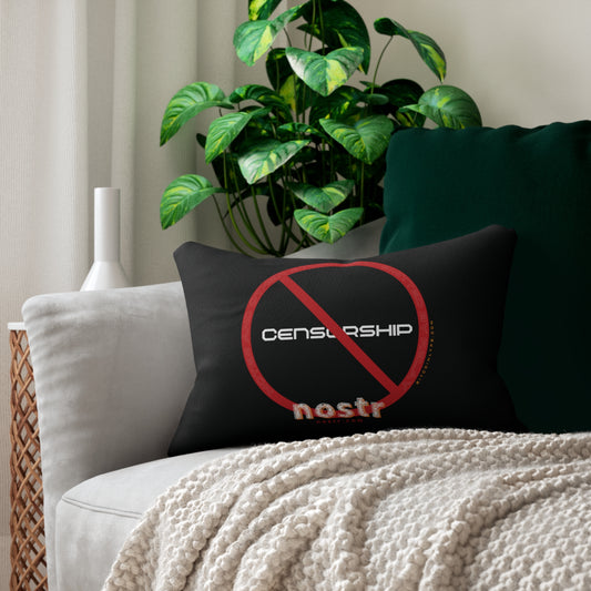 nostr Anti-Censorship, Lumbar Pillow