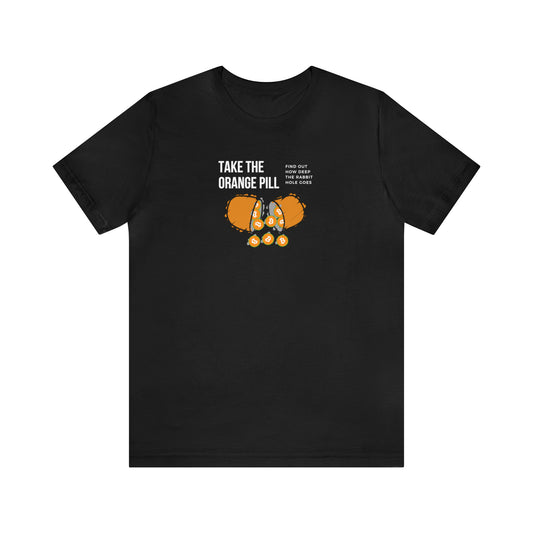 Rabbit Hole Orange Pill Tee