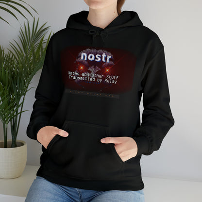 nostr Nostrich Matrix, Hoodie