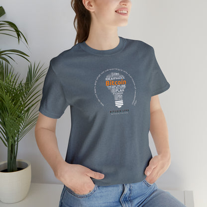 Learning... Orange Pill Tee  -  Front+Back Print