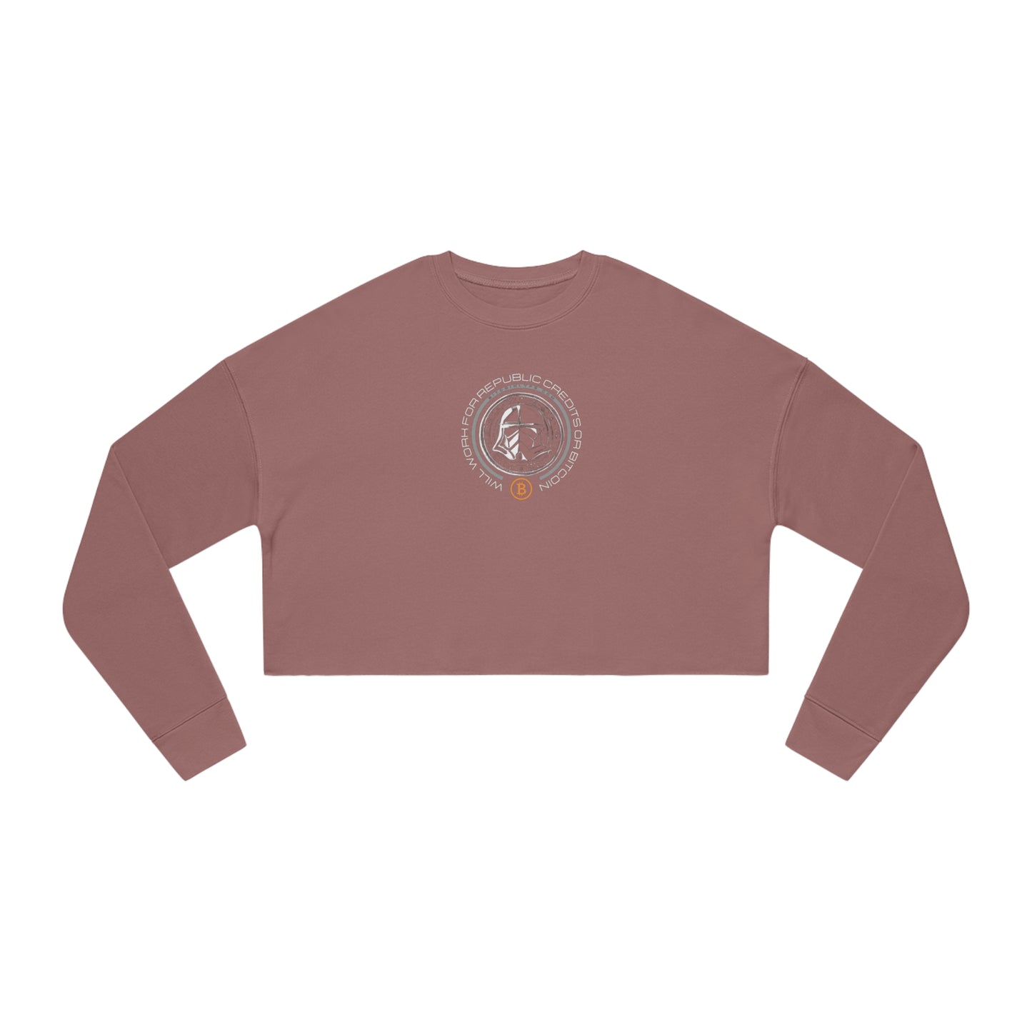 Republic Credits #1 Women's Cropped Sweatshirt