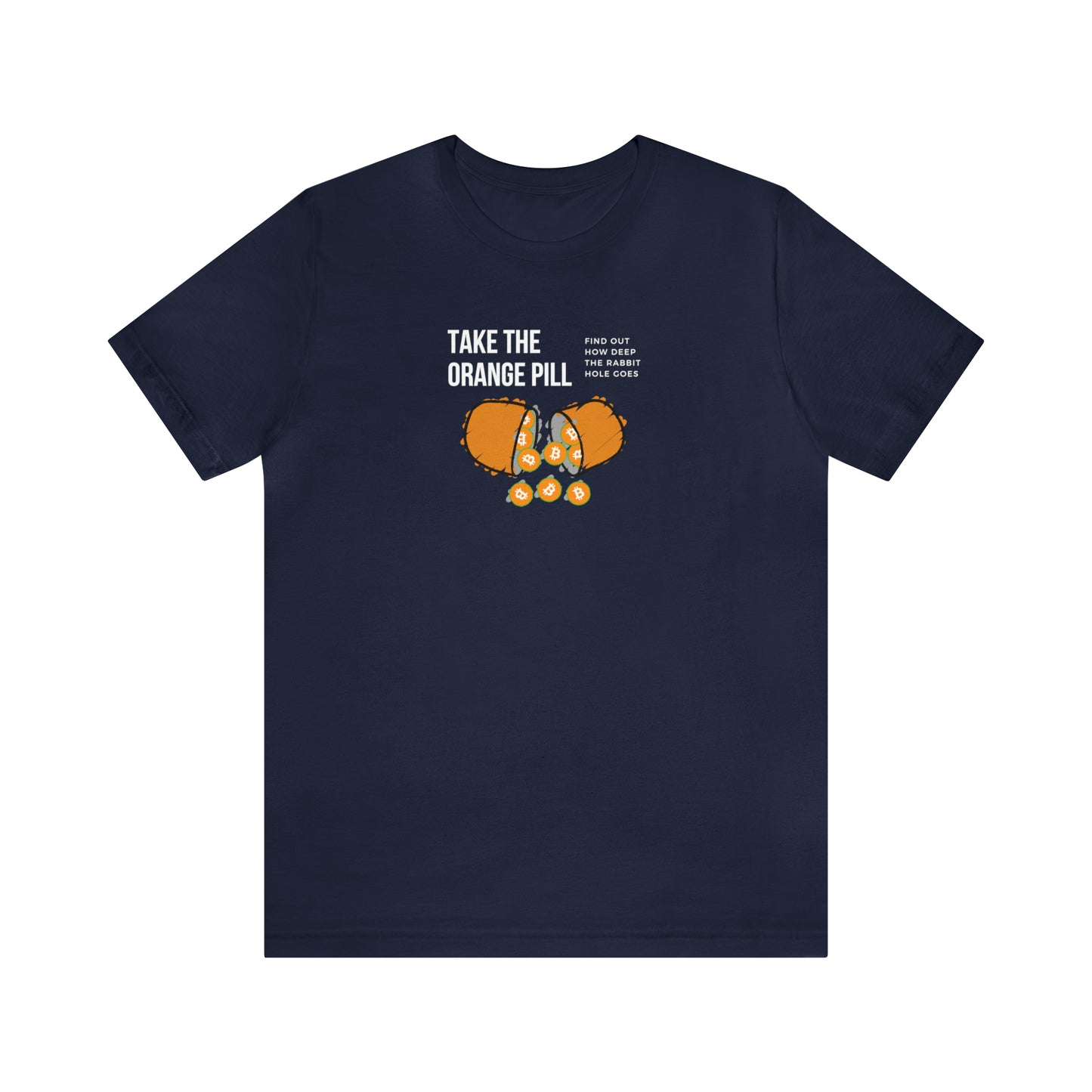 Rabbit Hole Orange Pill Tee