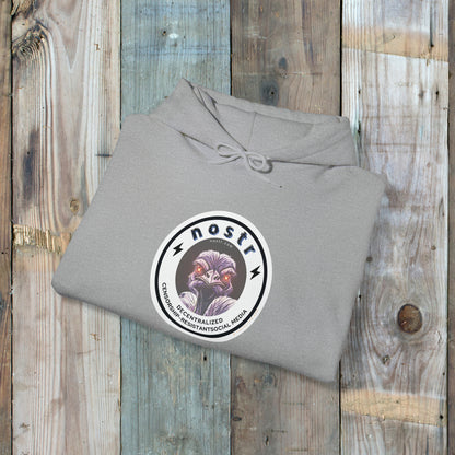 nostr Decentralized Nostrich, Hoodie