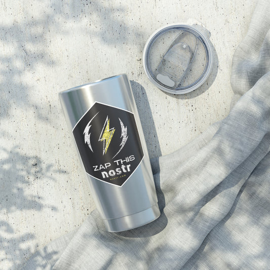 nostr Zap This, 20oz Tumbler