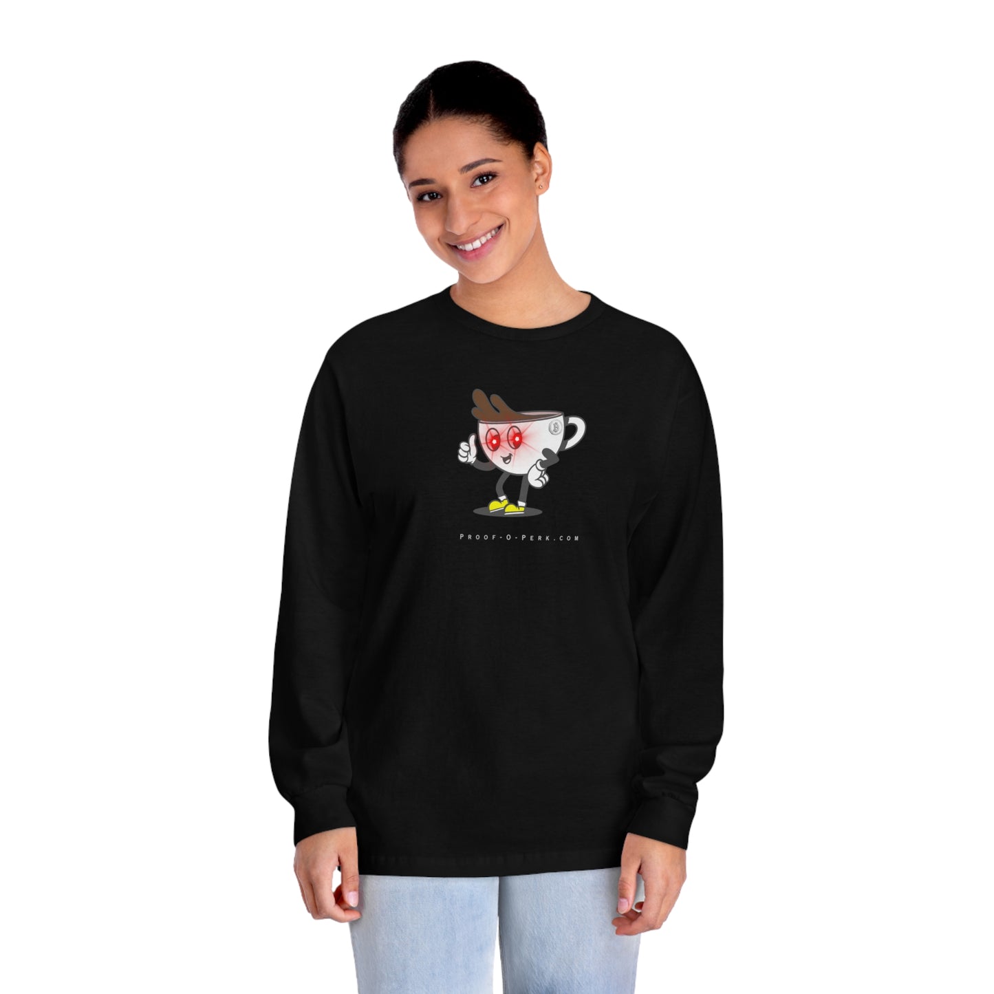 Proof-O-Perk "Bitty" Long Sleeve T-Shirt