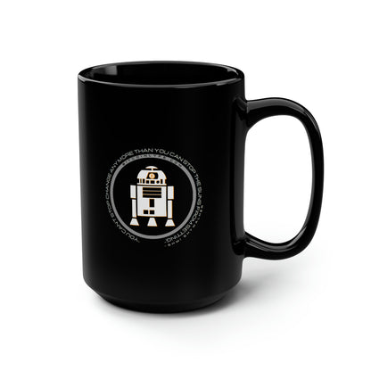 Can't Stop Change Black Mug